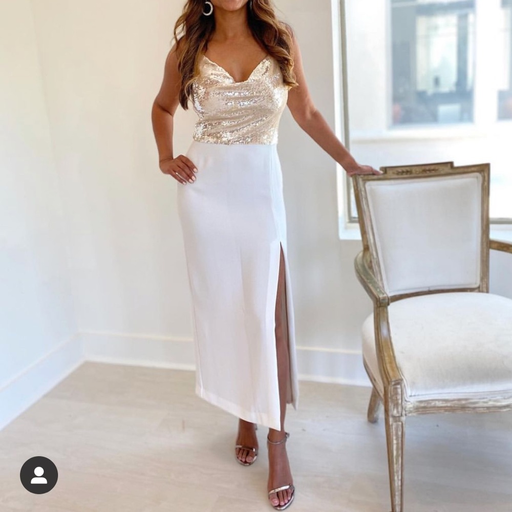 NWT zéta sequin gabby cocktail dress size 4